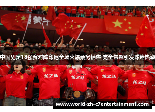 中国男足18强赛对阵印尼全场火爆票务销售 完全售罄引发球迷热潮